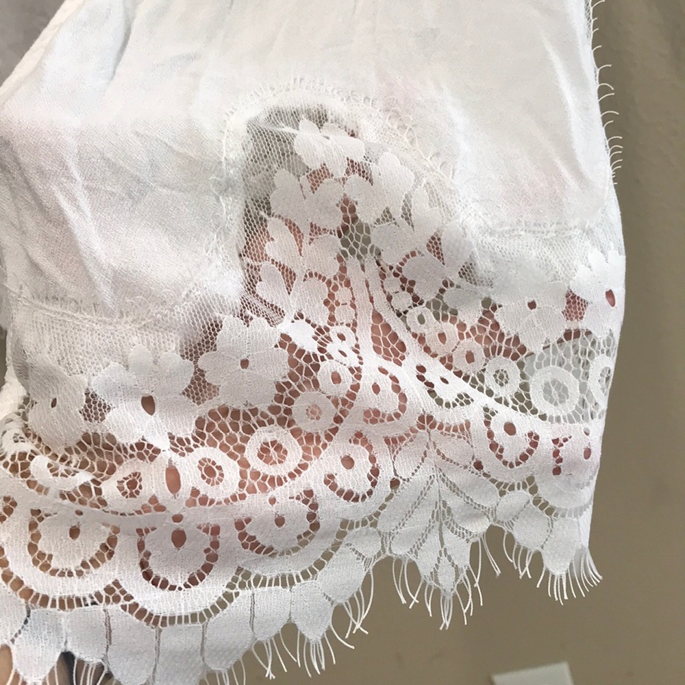 Forever 21 beach cover up sexy lacy vacation mode - Picture 3 of 5